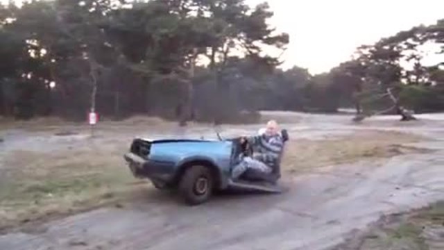 Как се кара кола без задница *само в Русия*!