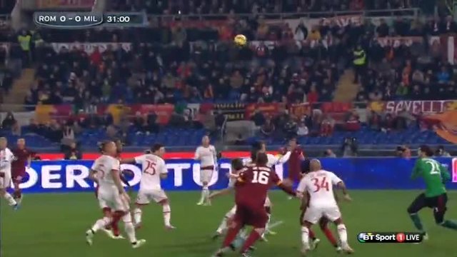 Рома - Милан 0:0 (20.12.2014) Всички голове