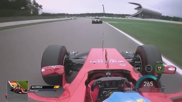 Alonso vs Ricciardo фантастична надпревара Германия 2014