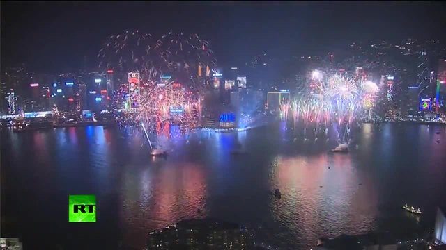 Новогодишна нощ 2015 Нова Година в Хонк Конг