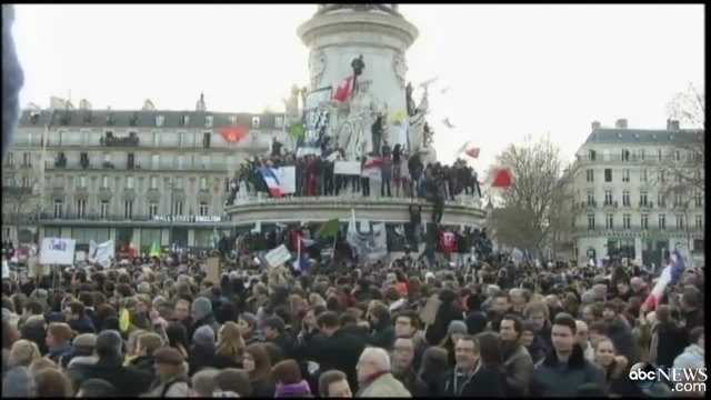 Солидарност!''похода на солидарността' в Париж! Почти 4 млн. французи