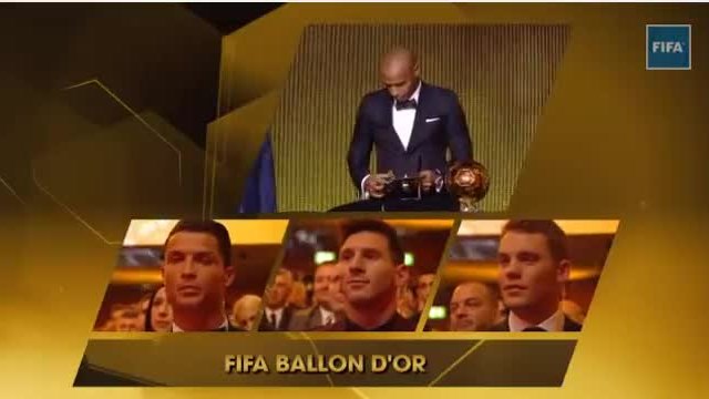 Кристиано Роналдо спечели Златната топка за 2014