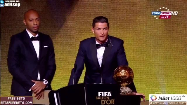 &quot;златната топка&quot; отново е за Кристиано Роналдо