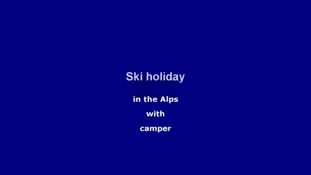 На ски в Италия с кемпер