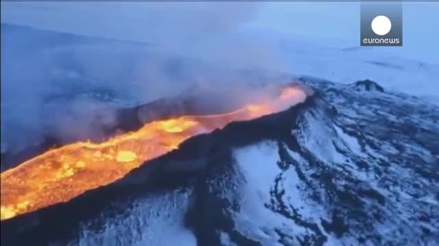 Гневът на вулкана Бардарбунга в Исландия