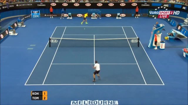 Бърнард Томич - Филип Колшрайбер ( Australian Open 2015 )