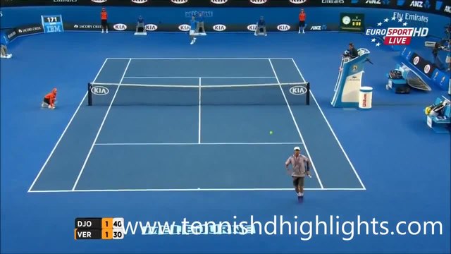 Новак Джокович - Фернандо Вердаско ( Australian Open 2015 )