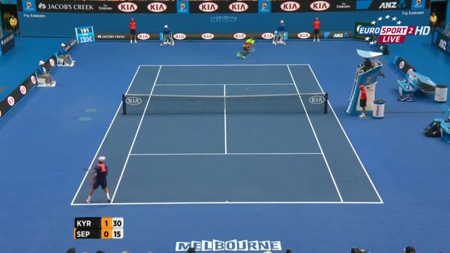 Ник Киргиос - Aндреа Сепи ( Australian Open 2015 )