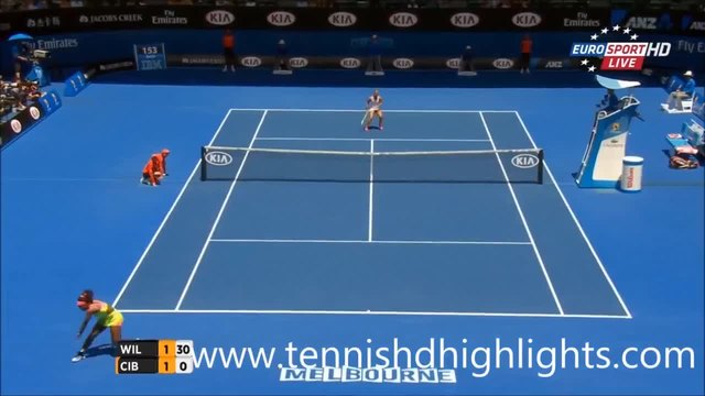 Серина Уилямс - Доминика Цибулкова ( Australian Open 2015 )
