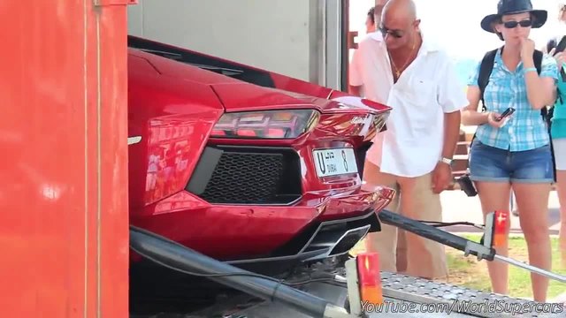 Доставка на поръчково Lamborghini Aventador