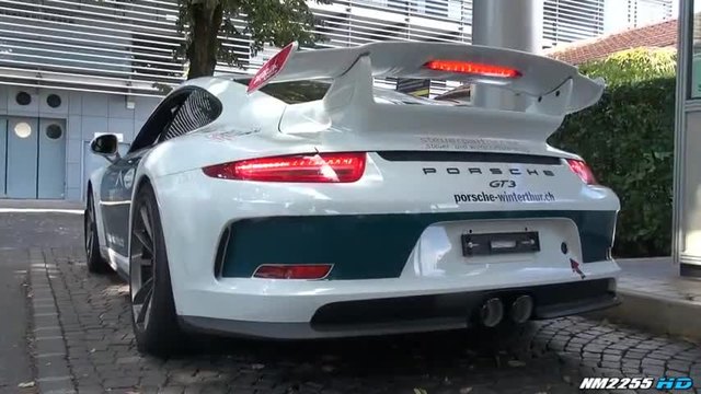 Porsche 991 Gt3 Start Up, Revs and Acceleration