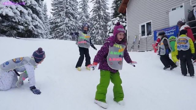 Весели деца на ски във Витоша
