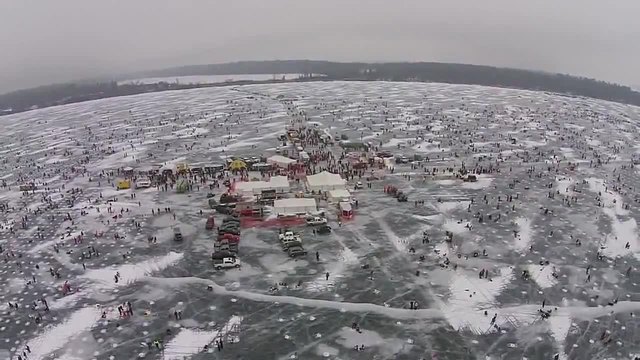 Най-голямото състезание по риболов на лед, Минесота