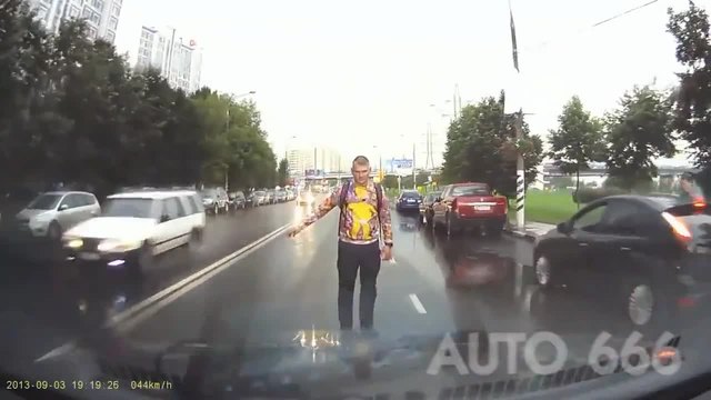 Хулигани на пътя в Русия