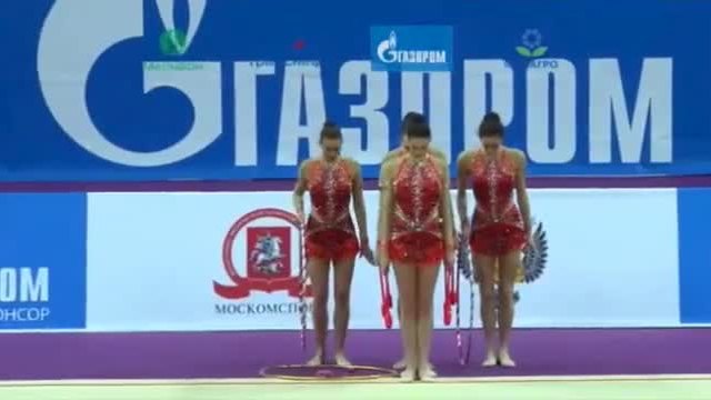 Златните ни момичета със Златен медал по художествена гимнастика- Москва 2015