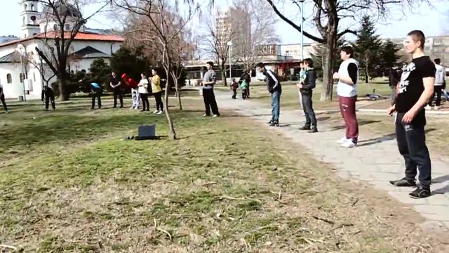 Открита тренировка по уличен фитнес - Пловдив #4