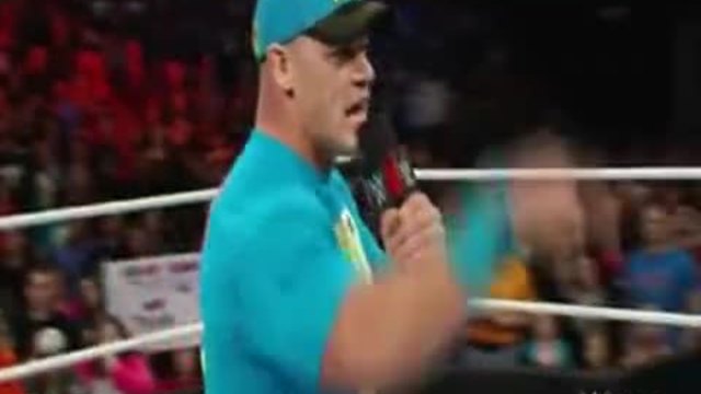 Александър Русев и John Cena както само той си знае - Wwe Raw 23.02.2015 vs