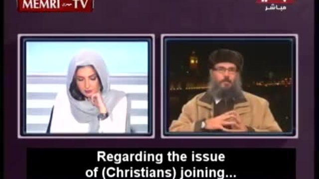 Ливанската водеща Рима Караки прекъсва ислямистки духовник в ефир