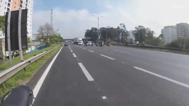 Група мотористи спряха движението на магистралата, за да спасят кученце