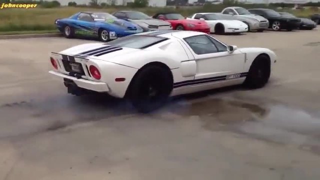 Ford Gt1100 Twin Turbo Burnout