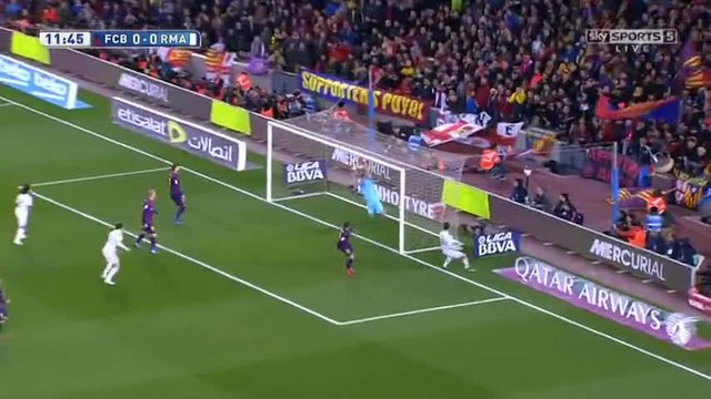 Барселона - Реал (Мадрид) - 2:1 (22.03.2015) - Луис Суарес с решително попадение