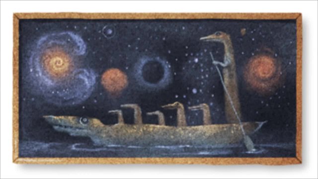 Леонора Карингтън Google Doodle.98 години от рождението на Леонора Карингтън - Leonora Carrington