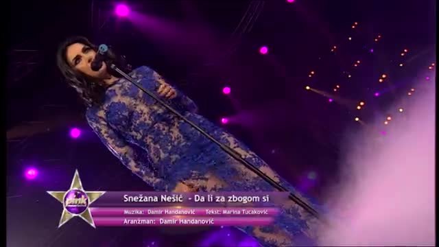 Snezana Nesic - Da li za zbogom si ( Pink Music Festival 2015)