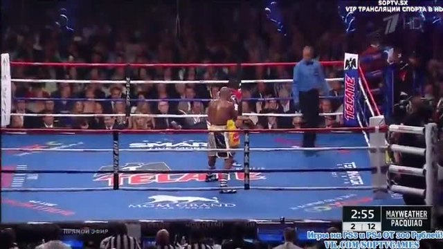 Wwe Smackdown - Разбиване ♥ Floyd Mayweather Jr vs Manny Pacquiao round 2♥.ღ