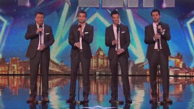 Баща и трима синове изумиха журито и публиката със своето изпълнение - Britain's Got Talent 2015