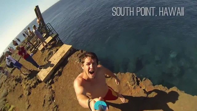 Скокове от скала в Hawaii