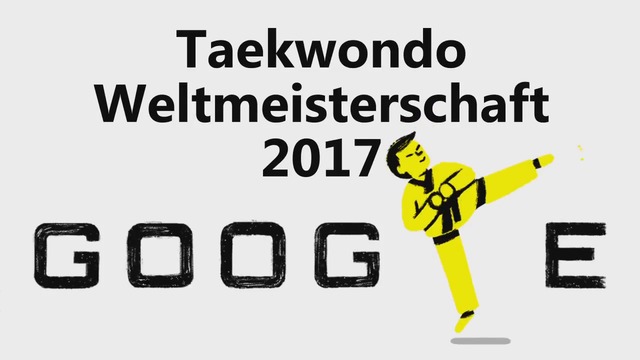 Световно първенство по таекуондо 2017 World Taekwondo Championships (Google Doodle)