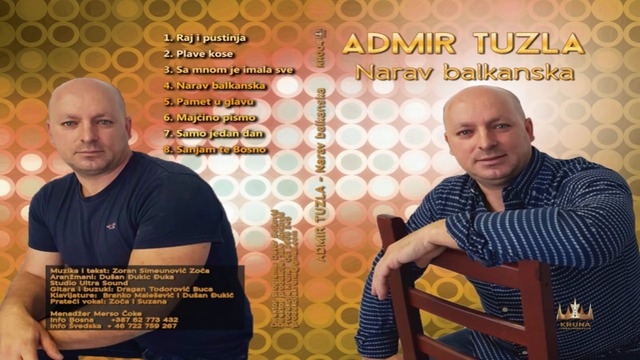 Admir Tuzla - Plave kose - Audio 2017