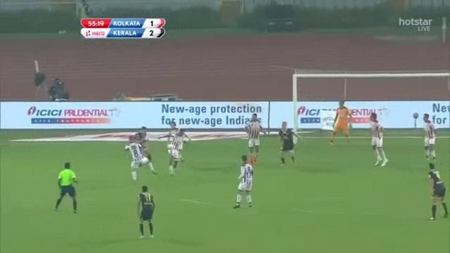 Dimitar Berbatov goal against Athletico de Kolkata