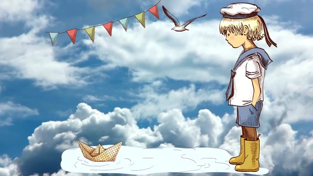 Детска песничка за пътешествия по морето - Капитан