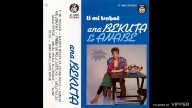 Ana Bekuta - Miluj miluj Milovane - (Audio 1986)