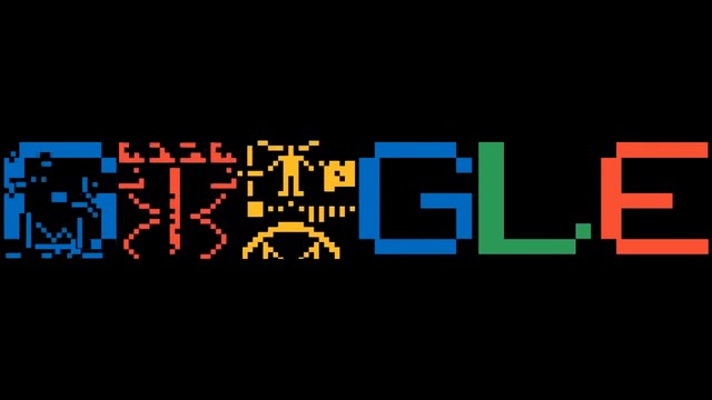 Съобщение от Аресибо ни напомни Google , Съобщение от Аресибо  Google Doodle