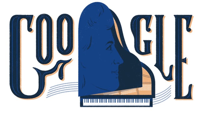 Мария Тереза Кареньо , Мария Тереза Кареньо Google Doodle 165 години от рождението на певицата