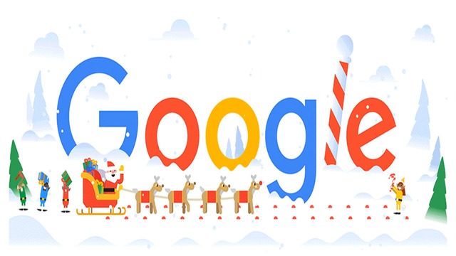 Google! Happy Holidays 2018 Google Doodle