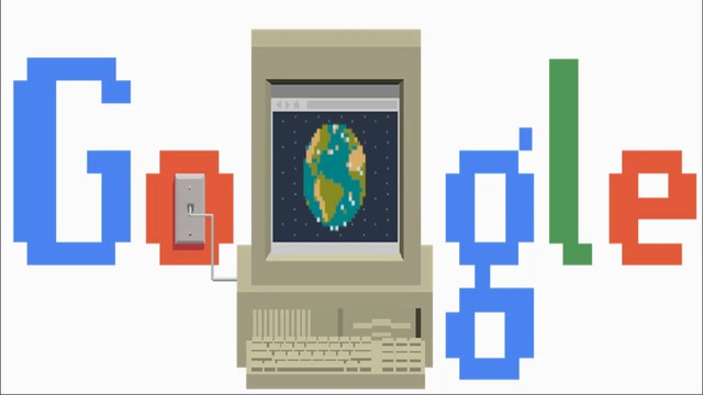 World Wide Web 30-th Anniversary Google Doodle! Aniversário da World Wide Web