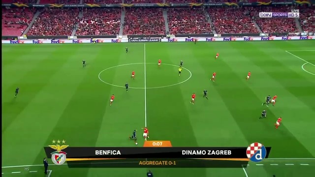 Бенфика - Динамо (Загреб) 3:0 / Лига Европа