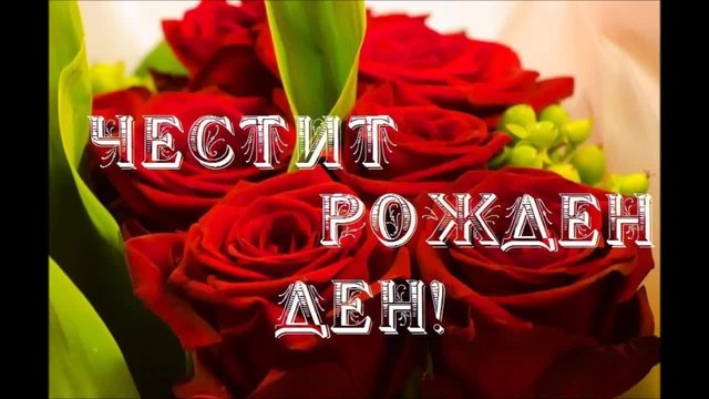 ЧЕСТИТ РОЖДЕН ДЕН!