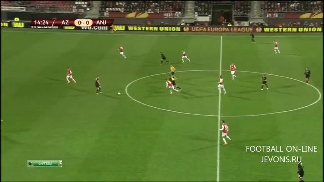 Аз Алкмаар - Анжи Махачкала 1: 0  (13.03.2014) - Лига Европа