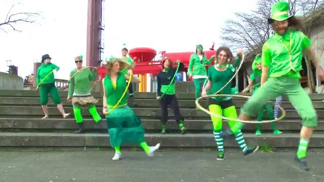 Ден на Свети Патрик в Дъблин! Funny St. Patrick's Day Song