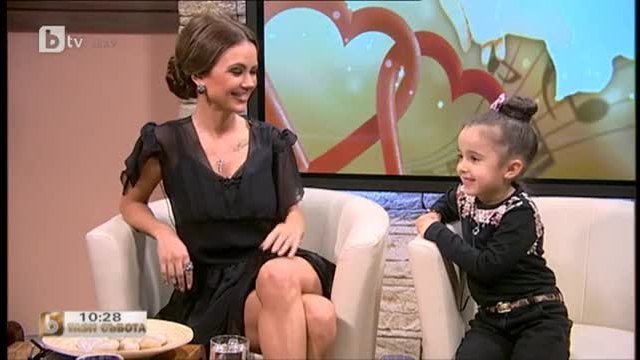 Мария и дъщеря й Марая в " Тази събота"