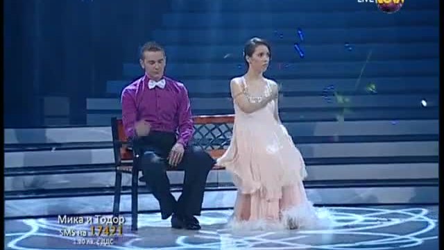 Dancing Stars - Мика и Тодор елиминации 2-ри танц (03.04.2014)