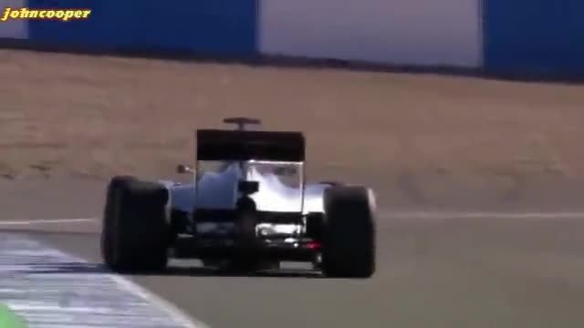 Прекрасният звук на F1 V8 двигател - Mclaren Mercedes Mp427