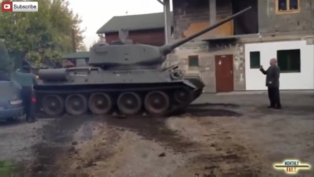 Компилация танк провали - Monthlyfails