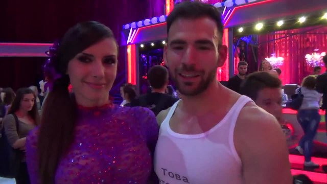 Нели и Наско за участието си в Dancing stars (29.05.2014) | Видео зад кадър