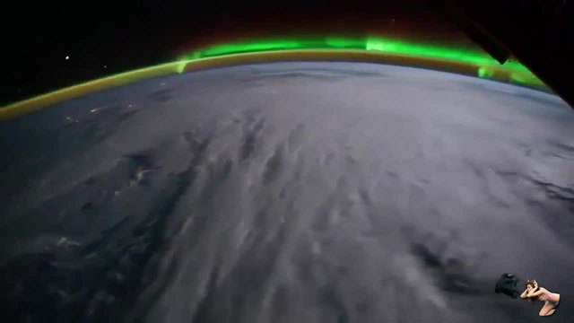 Полярното сияние заснето от Космоса