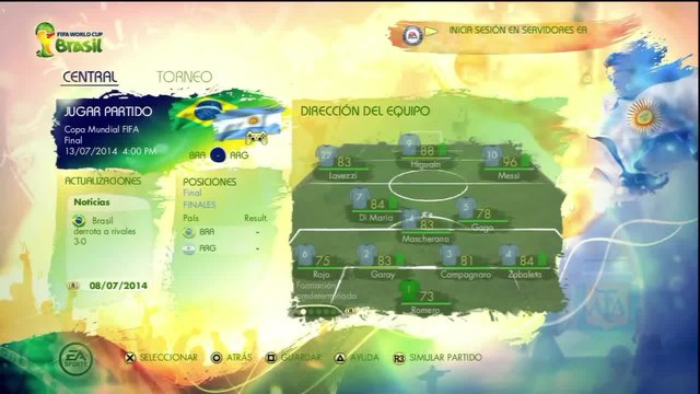 FIFA 2014 World Cup Final Argentina vs Brasil